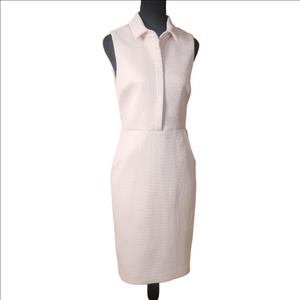 Badgley Mischka Cream Midi Dress